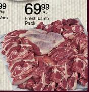 Fresh Lamb Pack-per kg