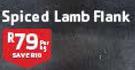 Spiced Lamb Flank-Per Kg