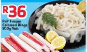 PnP Frozen Calamari Rings-800g