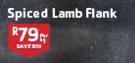 Butchery  Spiced Lamb Flank-Per Kg