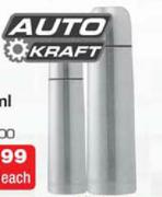 Auto Kraft 1000ml Stainless Steel Flasks FED.F1000