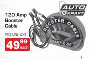 Auto Kraft 120 Amp Booster Cable FED.VBL120 Each