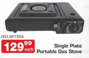 Single Plate Portable Gas Stove FED.AP155A Each