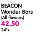 Beacon Wonder Bars(All Flavours)-24's