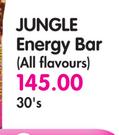 Jungle Energy Bar(All Flavours)-30's
