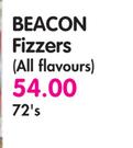 Beacon Fizzers(All Flavours)-72's