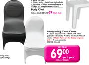 Banqueting Chair Cover-Per 2 Pack