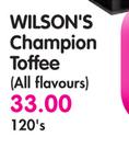 Wilson's Champion Toffee(All Flavours)-120's