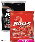 Halls Lozenges Poly Bag(All Flavours)-Each