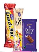 Cadbury Mini's(PS Dairy Milk Or Lunch Bar)-24's