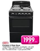 Defy Compact 4 Plate Stove DSS514