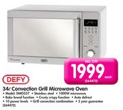 Defy 34Ltr Convection Grill Microwave Oven DMO357