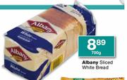 Albany Sliced White Bread-700g