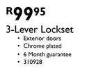 BBL 3 Lever Lockset