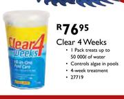 Clear 4 Weeks