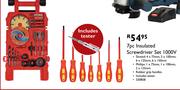7pc Insulated Screwdriver Set 1000w