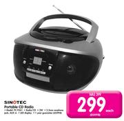 Sinotec Portable CD Radio PC-9261