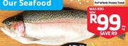 PnP Whole Frozen Trout-Per Kg
