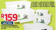 Addis Clearly Meat Storage Set 1.6L, 5L, 15L And 30L