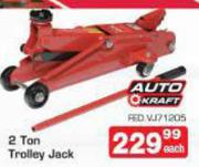 Auto Kraft 2 Ton Trolley Jack-Each