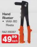 Auto Kraft Hand Riveter With 60 Rivets-Each