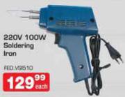 Soldering Iron 220V 100W-Each