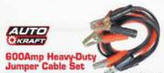 Auto Kraft 600 Amp Heavy Duty Jumper Cable Set-5m