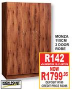 High Point 3 Door Robe