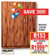 High Point Monza 135cm Robe