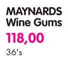 Maynards Wine Gums-36's