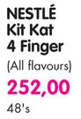 Nestle KitKat 4 Finger(All Flavours)-48's