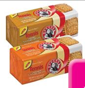 Bakers Tennis Biscuits(All Flavours)-200gm Each