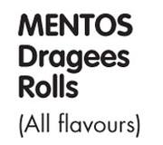 Mentos Dragees Rolls(All Flavours)-40's