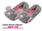 Ladies Mouse Slippers(221104)-Per Pair