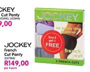 Jockey French Cut Panty(227302)-Per 4 Pack