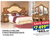 Castello Deluxe 3 Piece Bedroom Suite