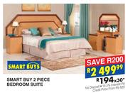 Smart Buy 2 Piece Bedroom Suite