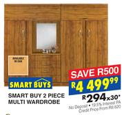 Smart Buy 2 Piece Multi Wardrobe