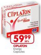 Ciplaton Energy Capsules-30's
