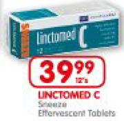 Linctomed C Sneeze Effervescent Tablets-12's