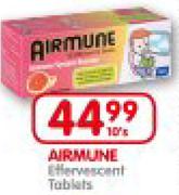 Airmune Effervescent Tablets-10's