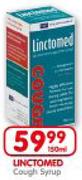 Linctomed Caugh Syrup-150Ml