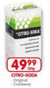 Citro Soda Original Cremberry-120G