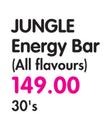 Jungle Energy Bar(All Falvours)-30's