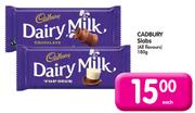 Cadbury Slabs-150g Each