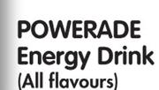 Powerade Energy Drink(All Flavours)-6x500ml