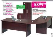 Classique Office Desk Suite Mahogany(182541)