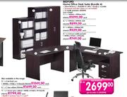 Bedford Home Office Desk Suite(1x1600mmx800mm)Desk-Each