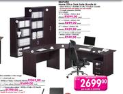 Bedford Home Office Desk Suite(Bundle A)-(203098)