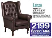 Lenzo Winston Hoe Rug Stoel